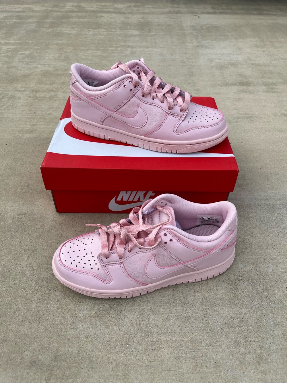 New Nike Dunk BUBBLE GUM PINK Low DS Athletic Sneaker Size 6 Women’s 4.5y